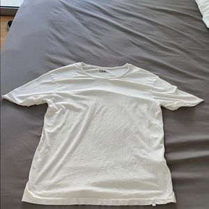 White Zara T-Shirt Small